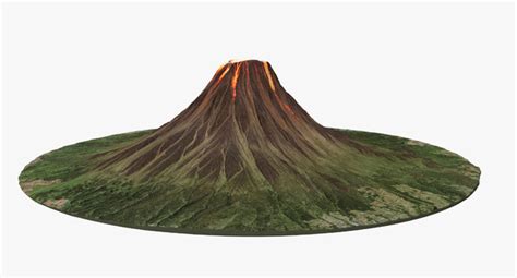 3d Volcano Lava V2 Model Turbosquid 1403655