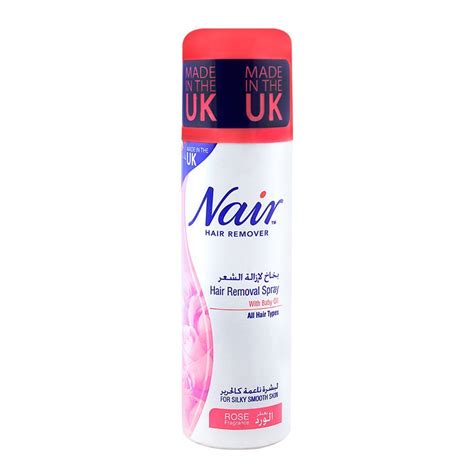 Can baby oil & iodine remove hair? hair removal: Purchase Nair Rose Baby Oil Hair Removal Spray 200ml ...