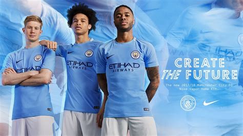 Man city in £100m grealish move. MAN CITY & NIKE 2017/18 HOME KIT LAUNCH - YouTube