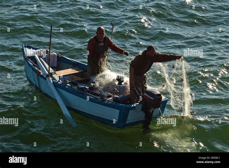 Fishing Boat On The Sea Of Galilee Israel Stock Photo 65445521 Alamy