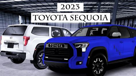 2023 Toyota Sequoia Redesign Full Size Tough Suv Youtube