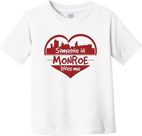 Someone In Monroe Loves Me Monroe Louisiana Skyline Heart