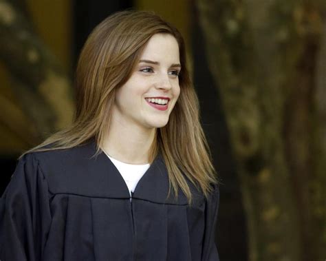 Emma Watson Had Undercover Guard At Brown University Graduation New