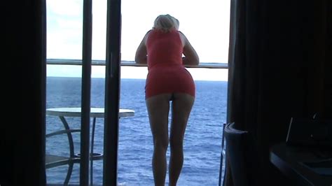 On The Balcony On The Cruise Ship Oasis Of The Seas Xhamster
