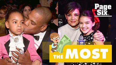 The Most Spoiled Celebrity Kids The Most Page Six Tv Youtube