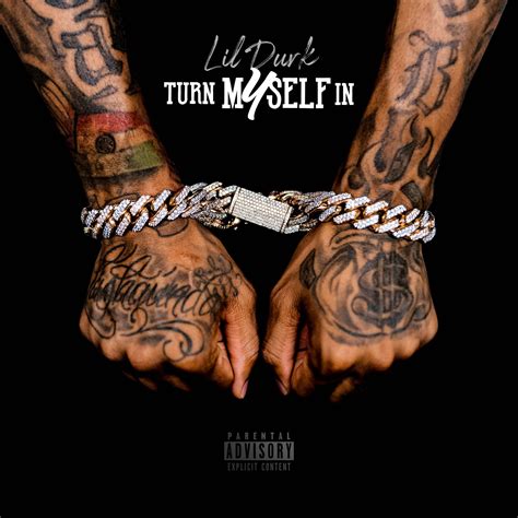 lil durk turn myself in album cover poster lost posters