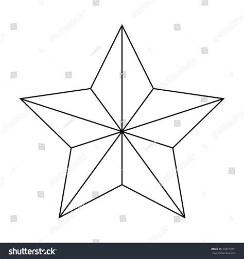 Christmas Star Bethlehem Silhouette Vector Symbol Stock Vector