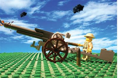 How To Make A Lego Ww1 Cannon Youtube