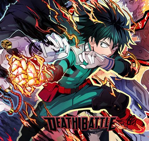 Izuku Midoriya Smashes Into Death Battle By Nocturnbros On Deviantart