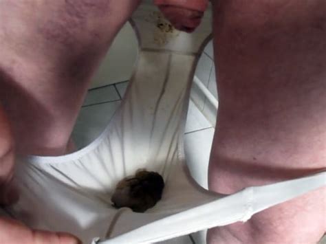 White Underwear Gets Pooped Slightly Gay Scat Porn At
