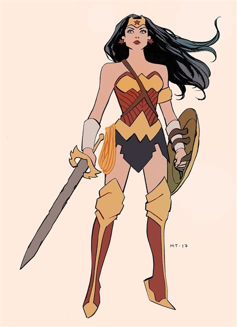 Marciotakara Wonder Woman Art Female Comic Characters