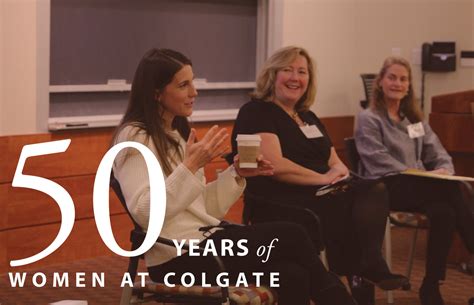 Colgate Celebrates 50 Years Of Coeducation The Colgate Maroon News
