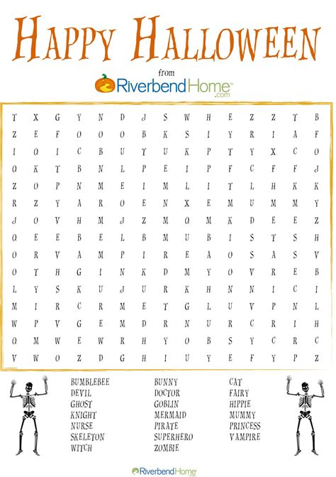 Free Halloween Word Search Counting Printables 2 Free Halloween Word