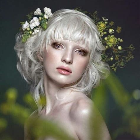Nastya Kumarova Modelo Albino Albino Model Albino Girl Portrait Photography Fashion