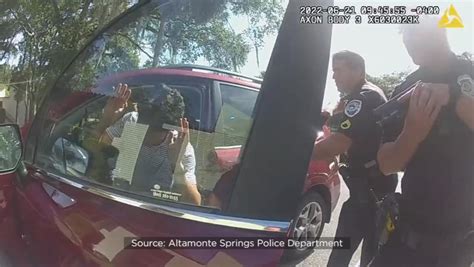 See Police Release Video Of Arrest Of Altamonte Springs Man Accused Of Slashing Wifes Throat