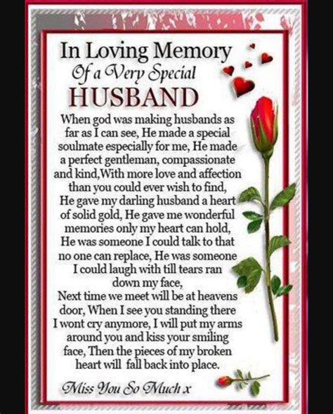 Pin By W Taylor On Loving Memories Heaven Poems Heaven Quotes Missing My Husband