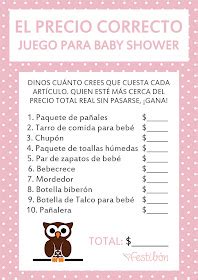Juegos Para Baby Shower Para Imprimir Gratis Juegos De Baby Shower
