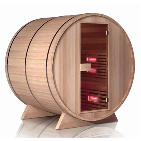 Sauna Infrarouge ExtÉrieur En CÈdre Rouge Boreal Trc Ir Concept