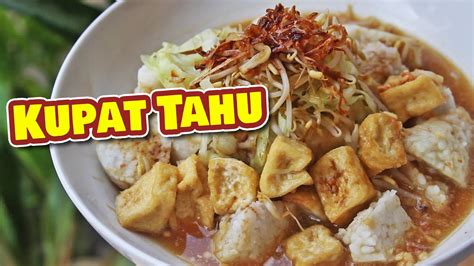 Cara Membuat Kupat Tahu Jogja Resep Resep Tahu Kupat Special Wong