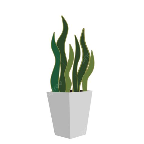 Indoor Plants, Snake Plant, Minimalist Potted Plants, Potted Plants PNG gambar png