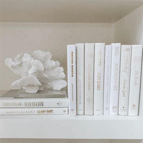 Bundle Of 10 White Decorative Books Books For Staging Etsy In 2021