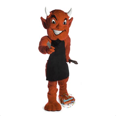 Cute Devil Mascot Costume Free Shipping