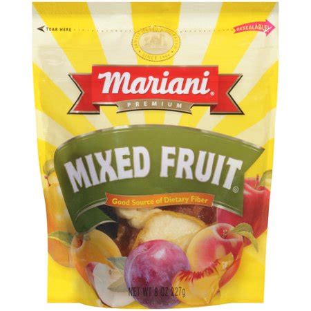 See more ideas about dried fruit, pets, chickens. MARIANI Mariani Premium Mixed Fruit, 8 oz - Walmart.com