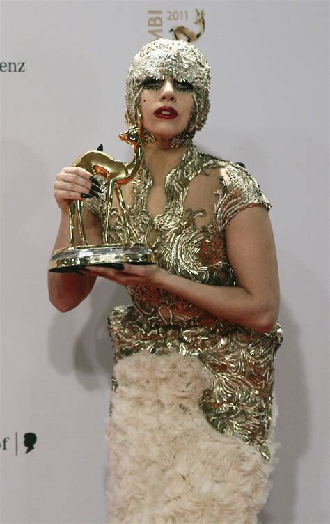 Lady Gagas Glam Evolution Through 2011