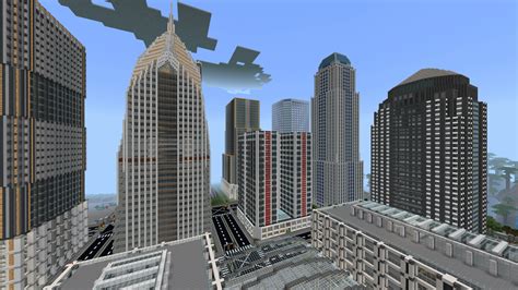 Minecraft Modern City Telegraph