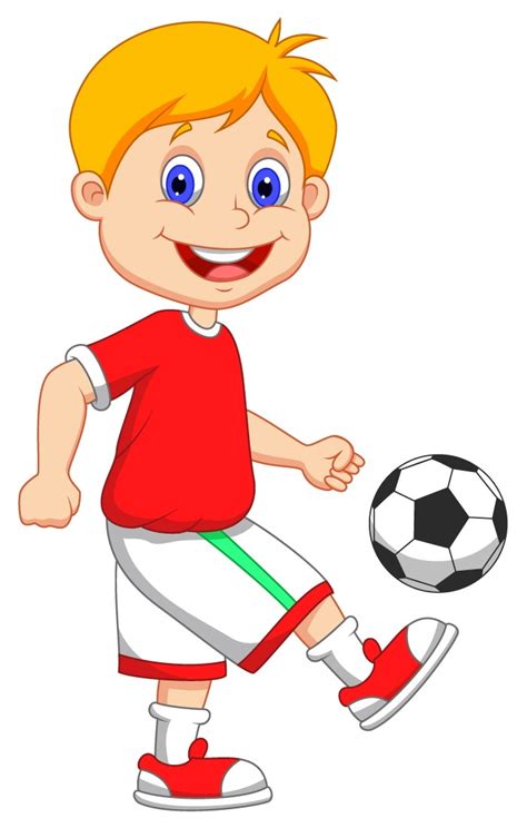 Clipart Kids Playing Football Clipart Best