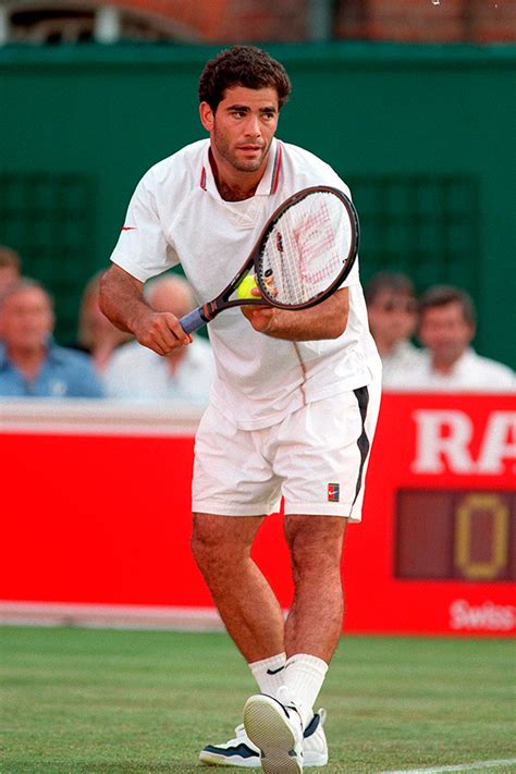 Roger federer admires and likes pete sampras for everything he did in tennis. Pete Sampras - Woman's own