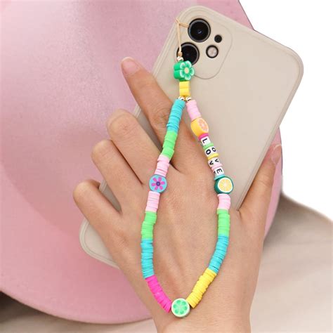 Cute Y2k Phone Charm 90s Style Beaded Phone Lanyard Strap For Etsy