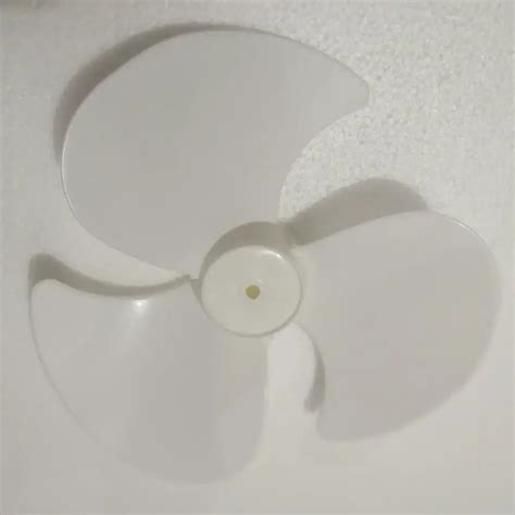 Stocked 12 Inches White Plastic Table Fan Parts Fan Blade 08cm In Fan