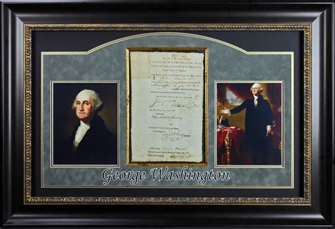 Lot Detail President George Washington Signed 1783 Military Discharge