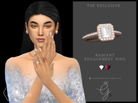The Sims Resource Radiant Engagement Ring