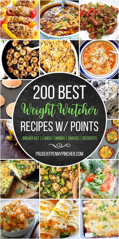 200 Weight Watchers Recipes With Smart Points Prudent Penny Pincher