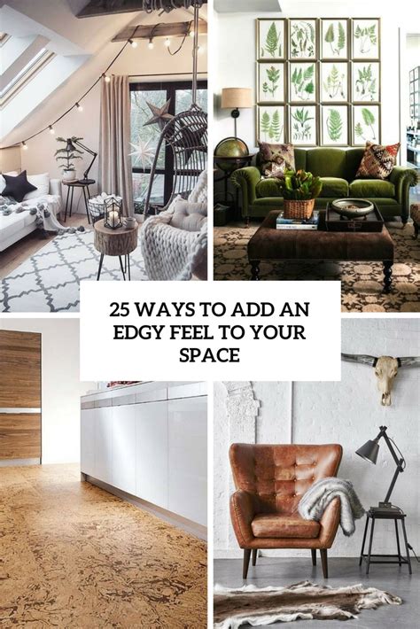 25 Ways To Add An Edgy Feel To Your Space - DigsDigs