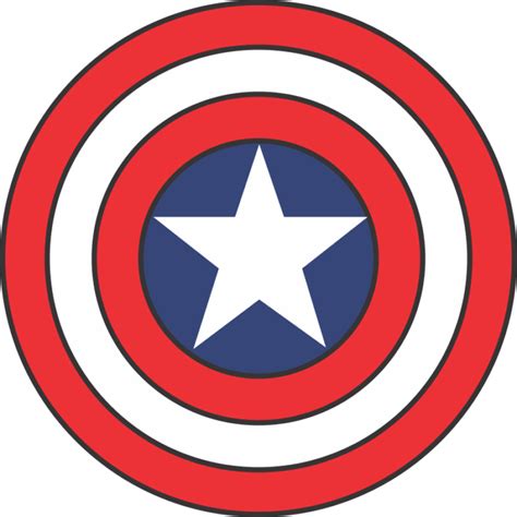 Captain America Logo Png And Vector Free Vector Design Cdr Ai Eps