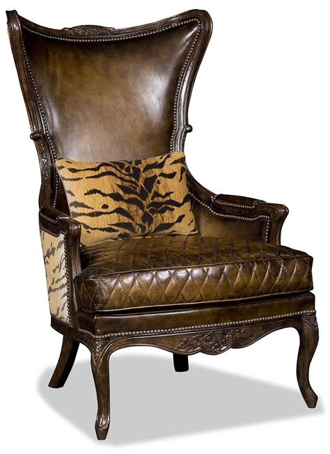 Maybe you would like to learn more about one of these? Elegant Leather and Tiger Print Arm Chair