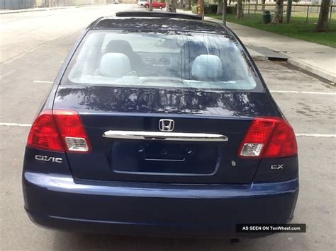2003 Honda Civic Ex A Sedan 4 Door 1 7l