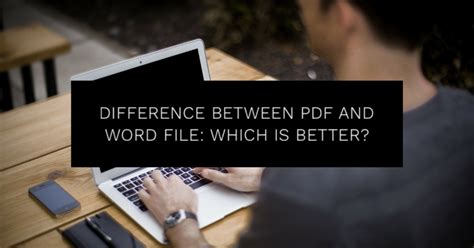 Upload the word document to word to pdf converter. Difference Between PDF and Word File: Which is Better ...