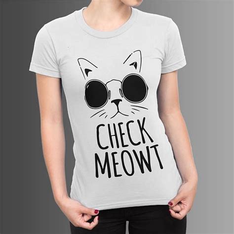 Funny Check Meowt T Shirt Cat Lovers Funny T Shirts Cat Check Meowt Cat Lovers Humor Funny