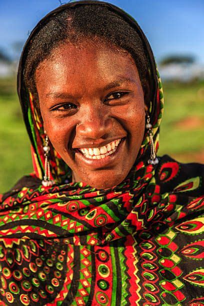 Young Woman From Borana Tribe Southern Ethiopia Africa The Borana