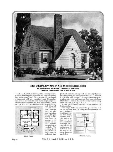 Small Scale Homes Sears Kit Homes