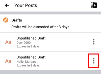 Finding your draft posts on the facebook app could be a bit challenging, especially if you are not techy enough to know the steps on how to find it. How To Find Drafts on Facebook App