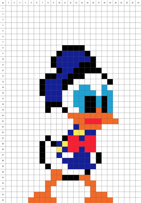How to draw isometric pixel art | photoshop tutorial. Donald • Pixel Art