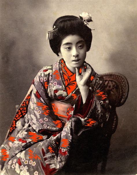 fotos gratis persona mujer vendimia retro asia profesión ropa dama japonés disfraz