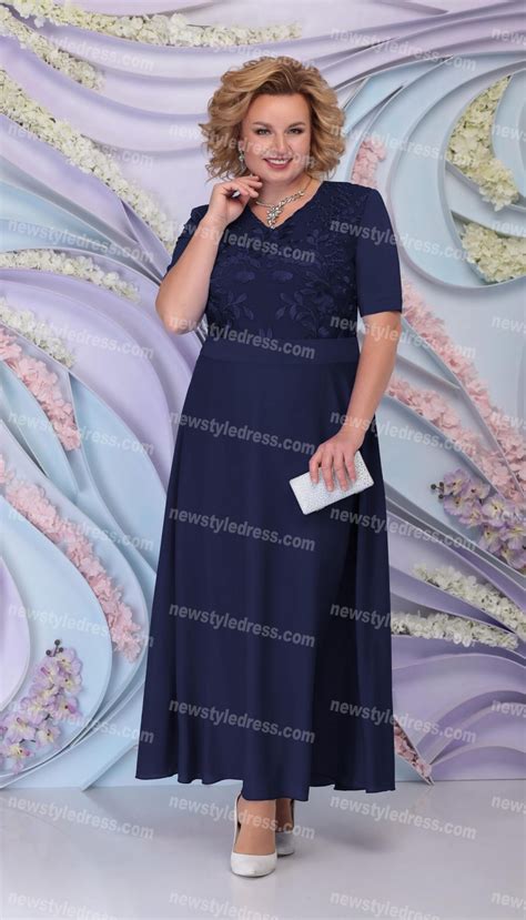 Plus Size Dark Navy Mother Of The Bride Dresses Womens Outfits Nmo 730 1