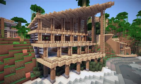 Minecraft Jungle House Telegraph