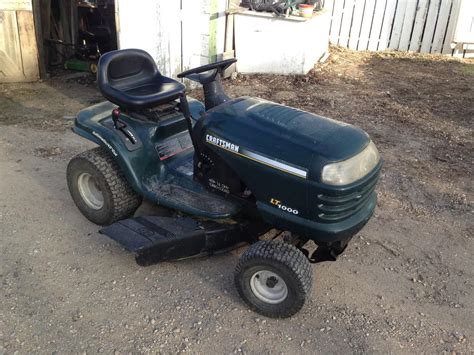 1998 Craftsman Lt1000 Riding Mower For Sale Rural Regina Regina